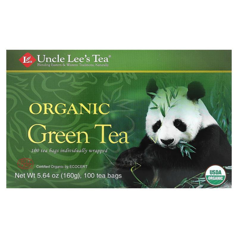 安可李氏茶,有机绿茶，100 茶包，5.64 盎司（160 克）图片