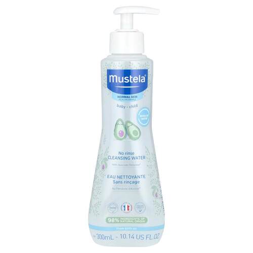 Mustela,孩子专用免洗洁肤水，10.14 液量盎司（300 毫升）