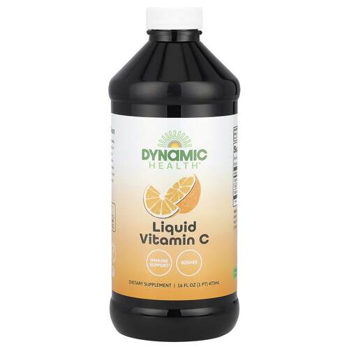 Dynamic Health,液体维生素 C，天然柑橘味，16 盎司（473 毫升）