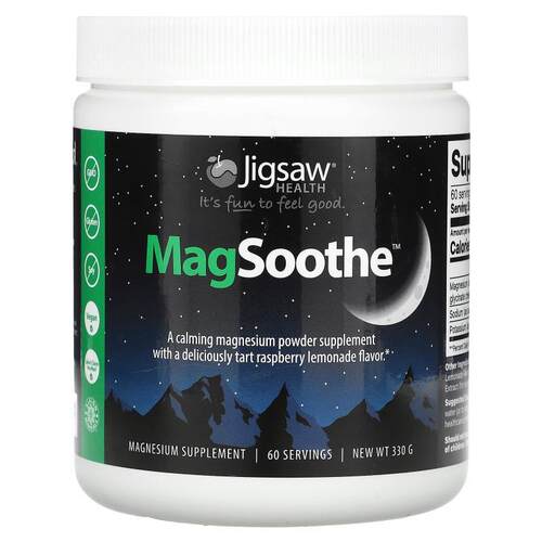 JigsawHealth螯合物缓释镁粉水溶性睡眠质量肌肉帮助情绪平衡