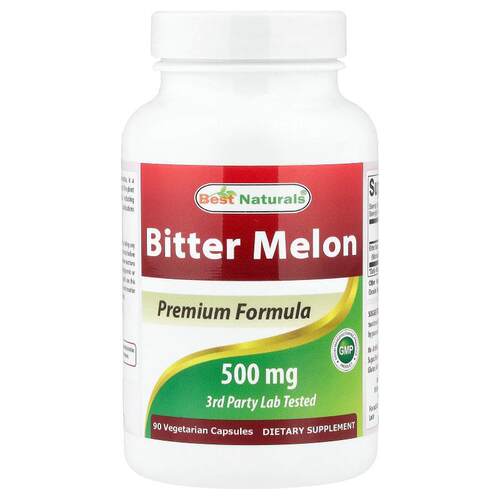 Best Naturals,Bitter Melon, 500 mg, 90 Vegetarian Capsules