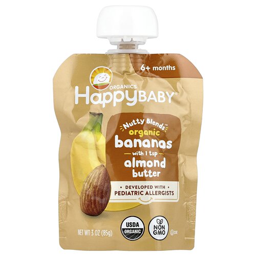 禧贝Happy Baby6个月以上袋装食品、果泥和餐食外出用餐从容相伴