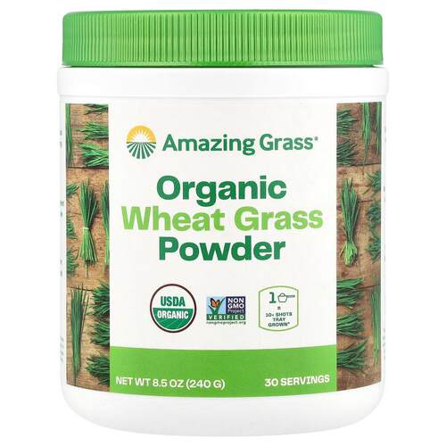 Amazing Grass,有机小麦草粉，8.5 盎司（240 克）