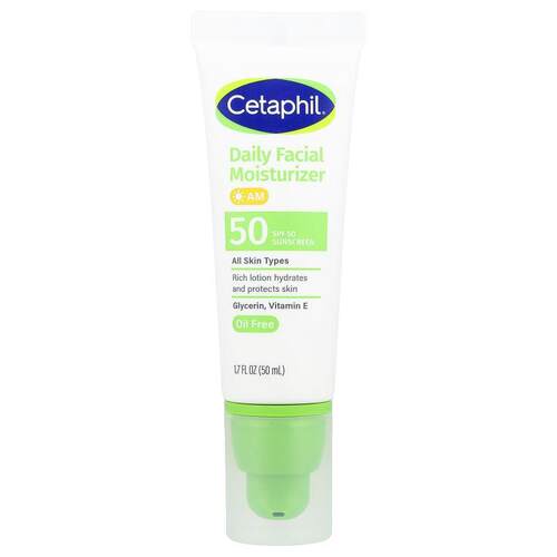 Cetaphil丝塔芙每日面部防晒润肤霜SPF50+抗晒防晒霜滋养抵御