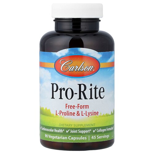 Carlson Pro-Rite左旋脯氨酸晚间与外出之中感受轻盈宁静相伴