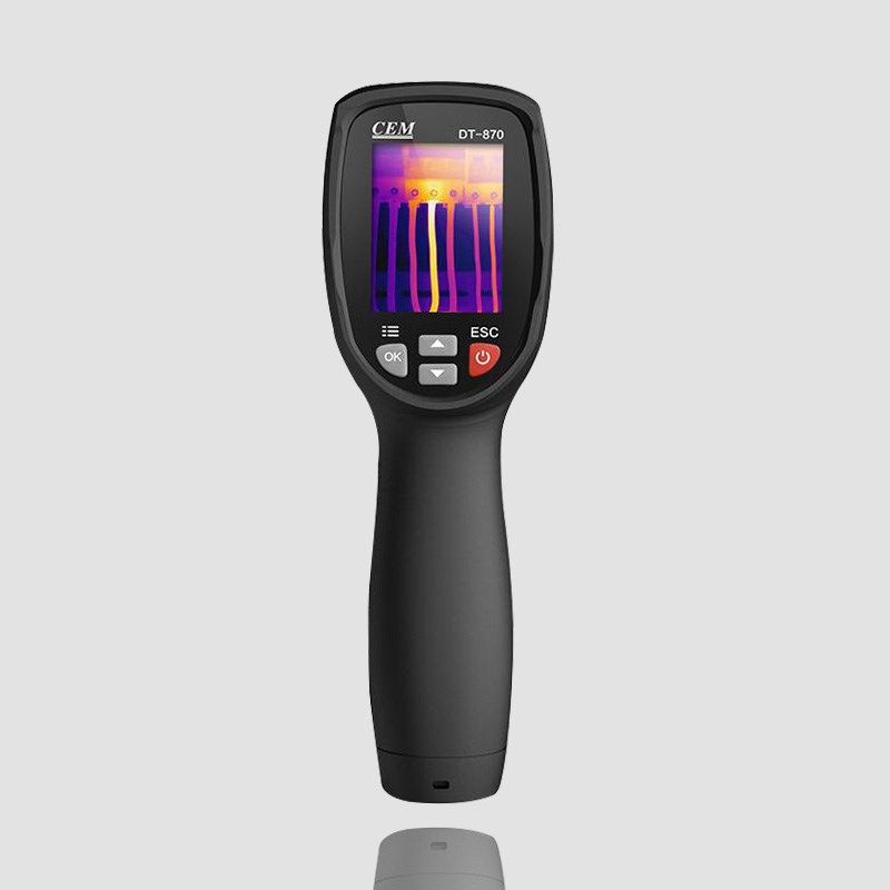 华盛昌DT-870手持式高精度热像仪 非接触防疫检测仪测温仪