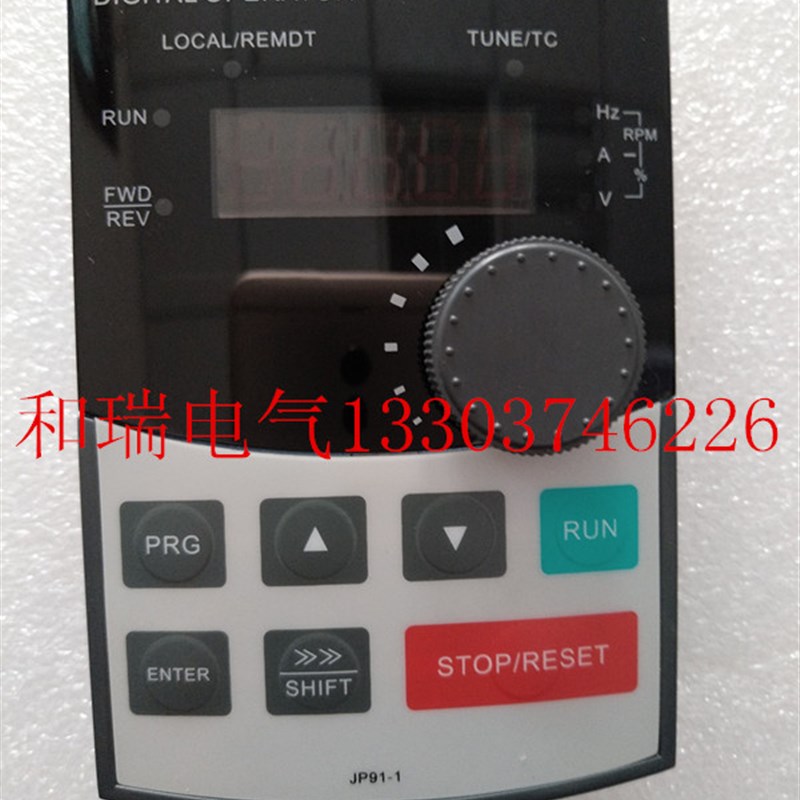 普传变频器操作面板 PI9100 PI9200 9300显示屏 JP6E9100D JP91-1