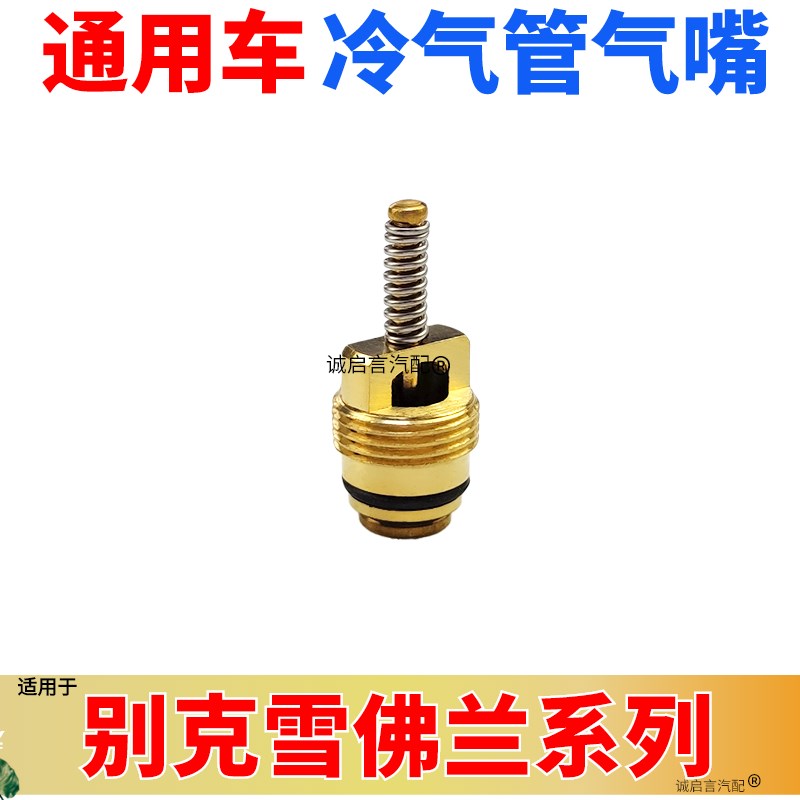 适配别克君威君越GL8迈锐宝空调管气嘴冷气高低压管气门芯阀芯加