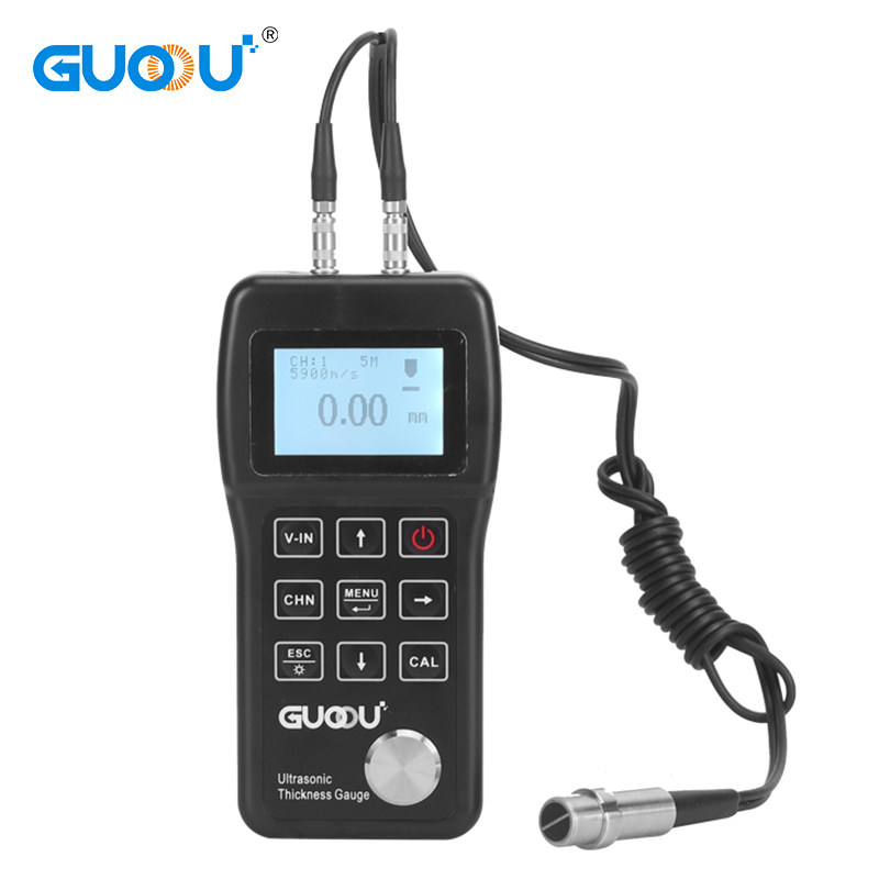 果欧GC800/GC900超声波测厚仪0.01mm金属钢板厚度玻璃塑料测厚