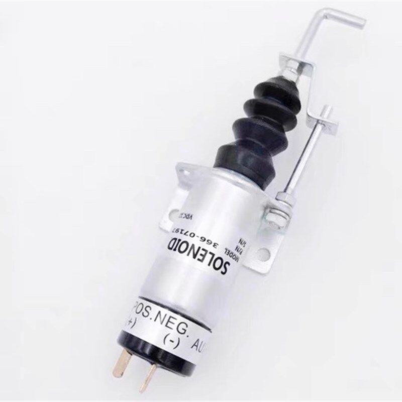 断油电磁阀12V/24 V柴油发电机组熄火器停油阀客车 金龙 宇通货车