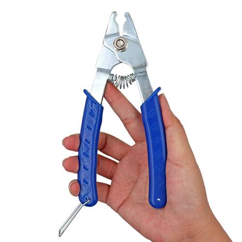 新型散钉手动扎组笼钳子C型散钉钳组笼卡钳笼具鸽笼鸡笼兔笼鸟笼