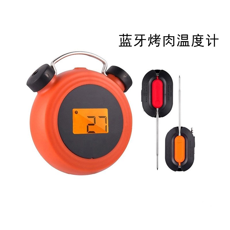 BBQ探针无线 线蓝牙烧烤温度计 厨房食品温度计烤肉温度计烧烤烘
