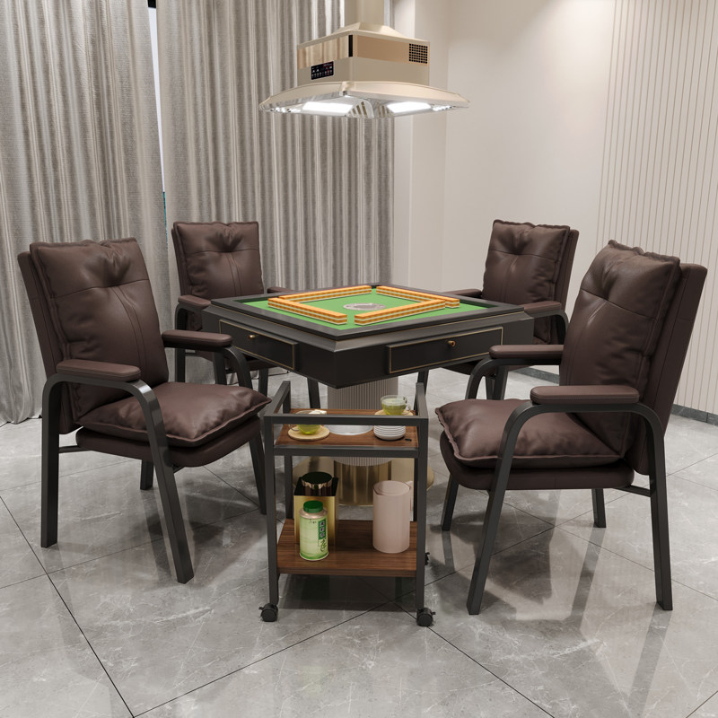 棋牌室专用椅子麻将椅高靠背舒适麻将桌麻将馆打麻将机的专用凳子