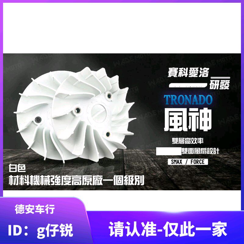 风神 RS100福喜巧格i 鬼火福颖FORCE 林海LMAX改装高流量水箱风扇