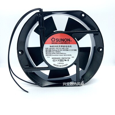全新 建准SUNON 17cm A2175-HBL T.GN 220V 17251 椭圆形散热风扇