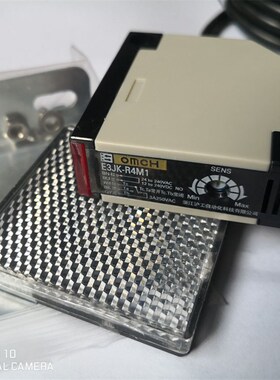 沪工反射式光电开关E3JK-R4M1 DS30M1传感器 AC220V DC24V DC12V
