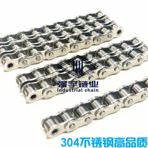 304不锈钢链条工业链条3分06B06C/4分08B/5分10RA/6分12A/16A