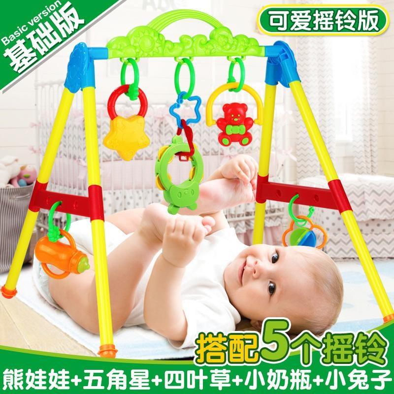 玩具3宝宝岁0健身架1/6婴w儿个月音乐益智儿童轨道新生儿哄娃新生