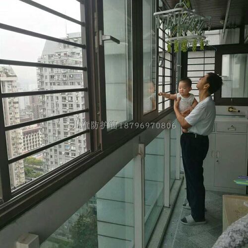 新款杨州儿童防盗窗防护栏拆卸y防盗防护窗高层防坠安全窗阳台护