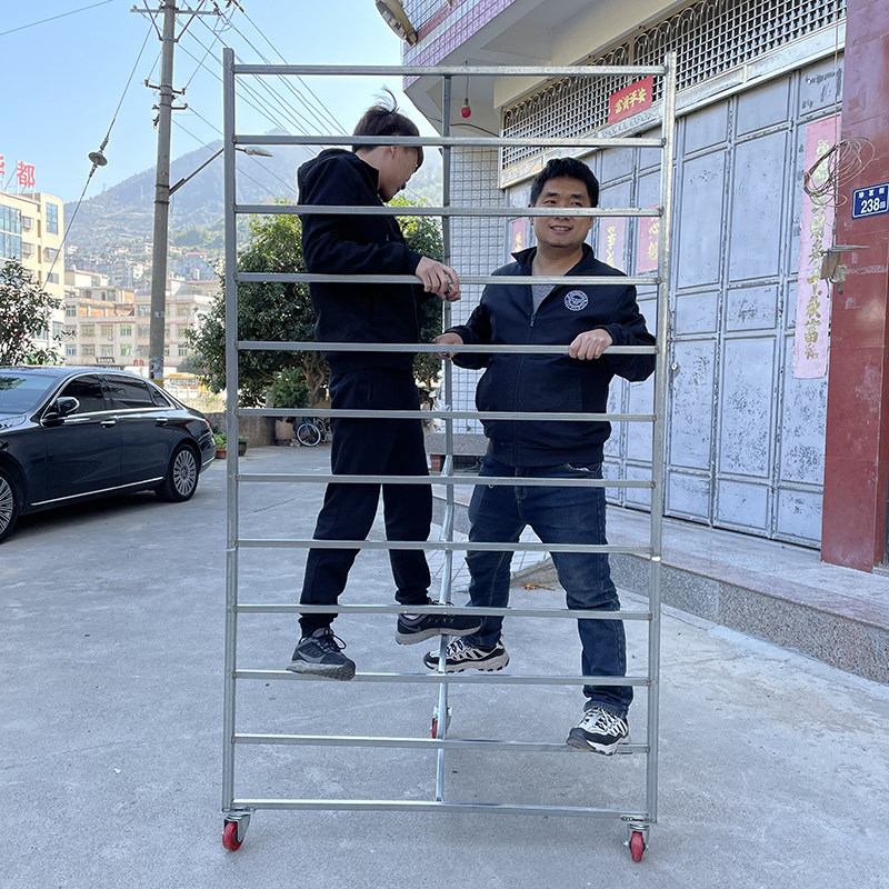 茶叶晾青架摊青架干货晾晒架制茶架簸箕架茶叶架有孔无孔网筛架