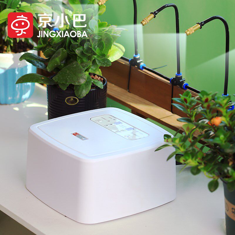 智强版大功率浇花器水压可调抽水喷淋雨林缸喷雾喷头滴灌浇水喷洒