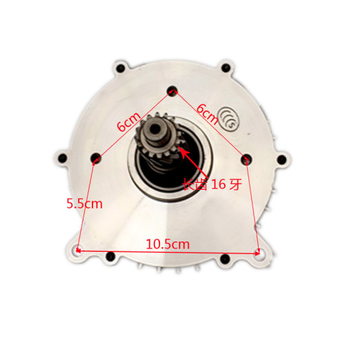电动三轮车载重电机 4000转60v72V1200w1500w1800W 高速载客电机