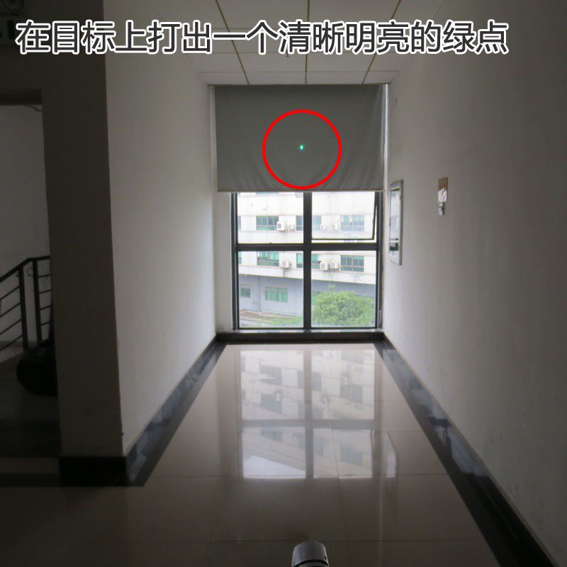 圆点镭射定位灯高亮室内室外通用 520nm50mw高稳定绿光点状激光器