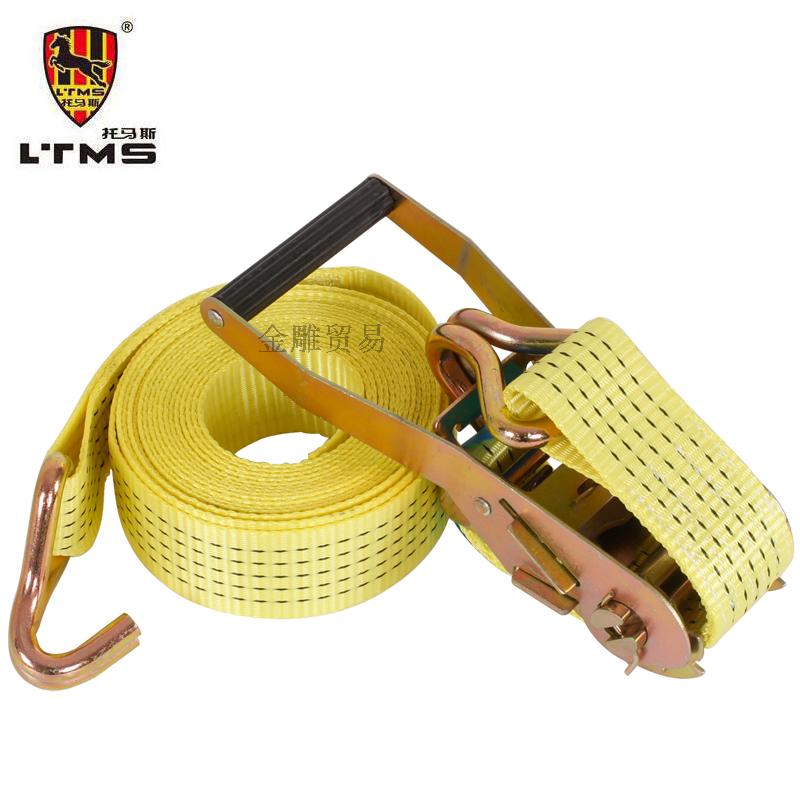 货车捆绑带 汽车绑带 棘轮式3T捆绑器 拉紧器/紧线器/收紧器3吨
