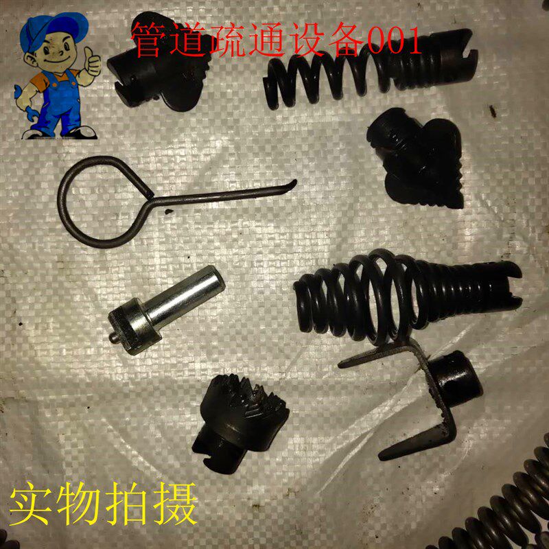 家用管道疏通器通下水道工具16mm加密加粗电动疏通机2.5米好弹簧