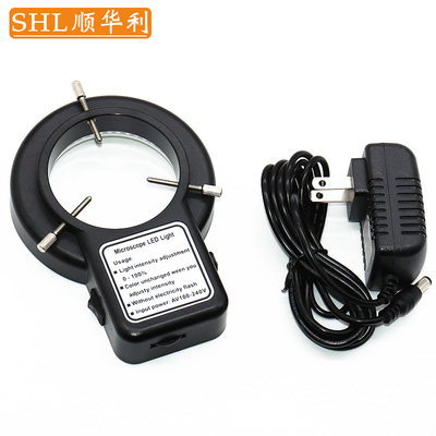 SHL顺华利 显微镜环形灯源 内径61mm LED一体显微镜可调光源环形