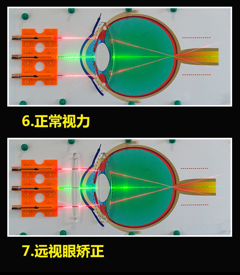 2021磁吸式教师版初中几何光学演示板箱中学物理实验室器材教学仪
