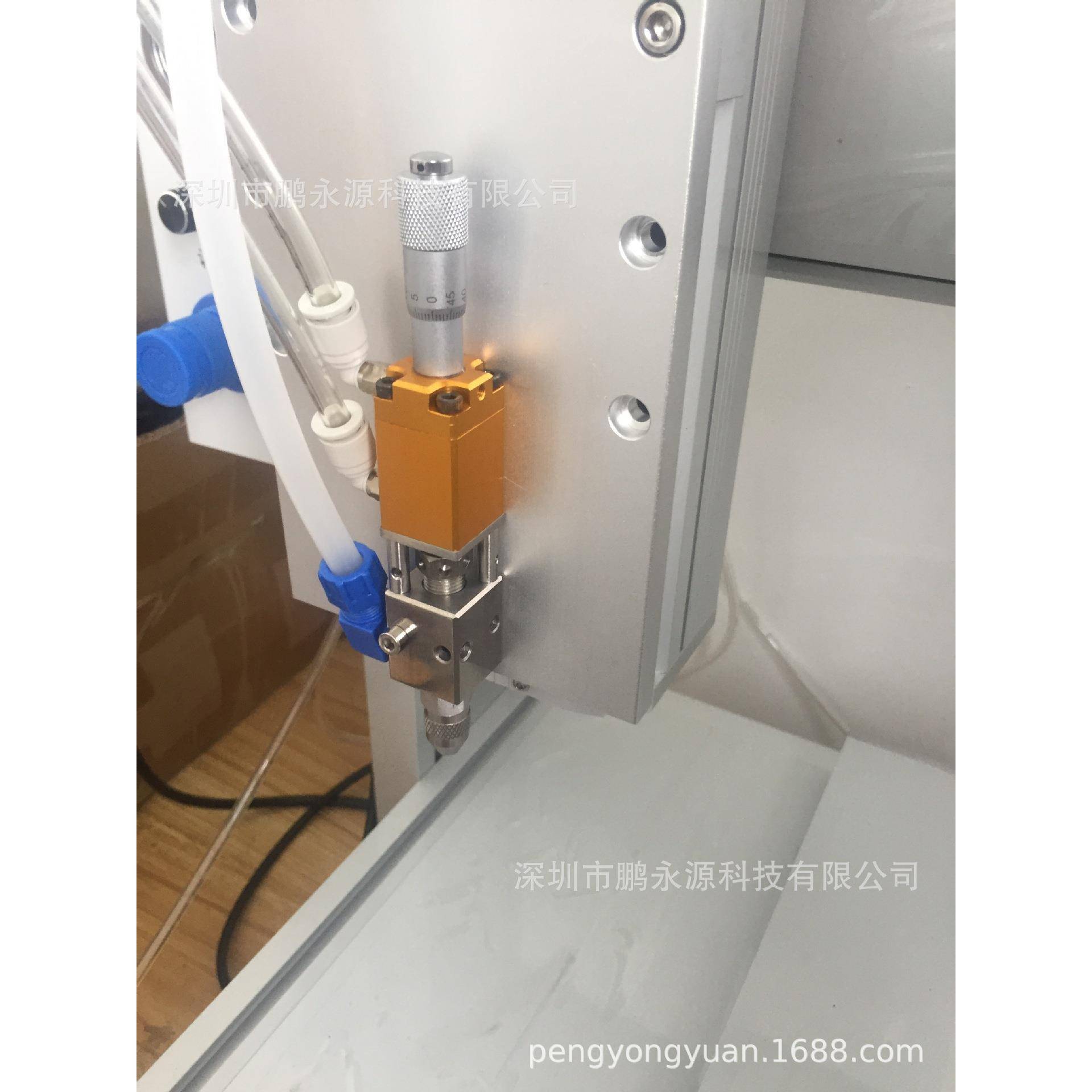 顶针式点胶阀/动精密点胶阀/配件点胶针头点胶机配件大胶桶