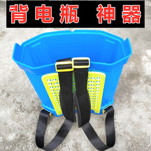背负式喷雾器桶身背电池水果采药篓 逆变器背箱 电瓶工具背包神器