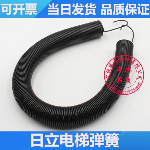 日立电梯厅门弹簧 自闭 强迫关门 广日层门拉簧 门机 480 580MM