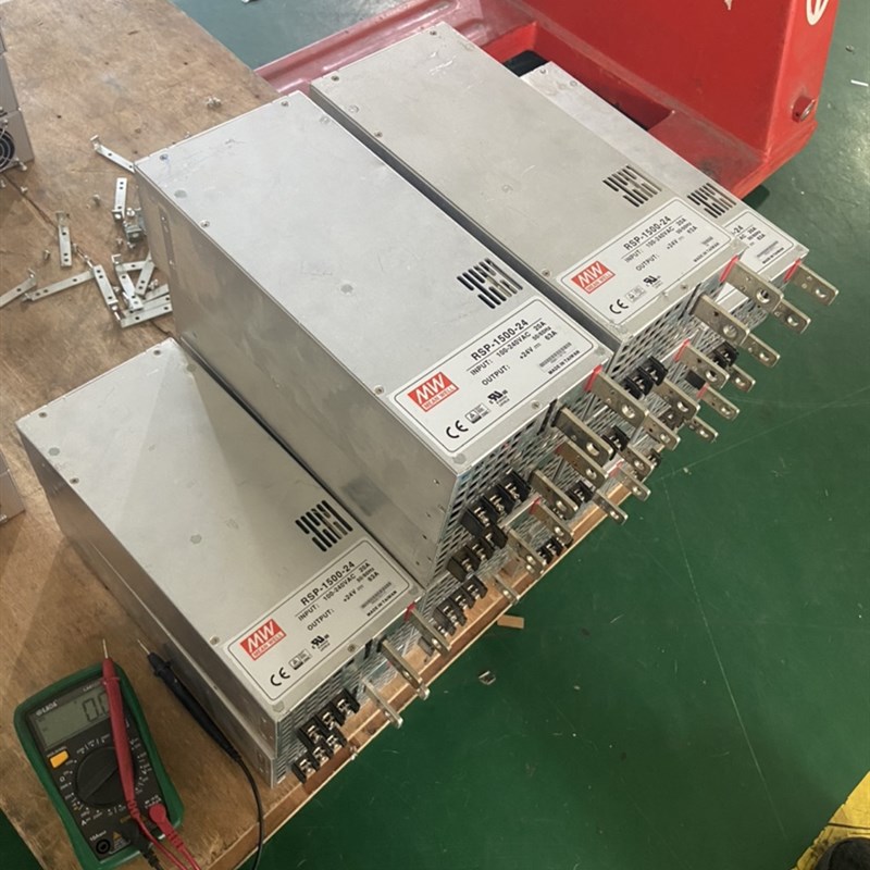 明纬RSP-1500-24 明纬电源1500W24V63A 台湾明纬正品货 二手拆机
