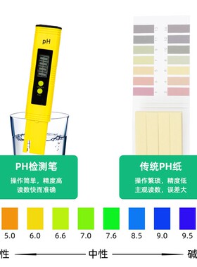 ph计酸碱度ph测试笔ph值检测仪检测笔鱼缸ph水质检测仪器ph测试仪