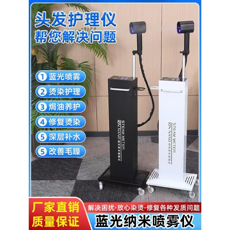 新款美发纳米护理喷雾仪机立式头发护理喷雾机护发修复仪焗油机器