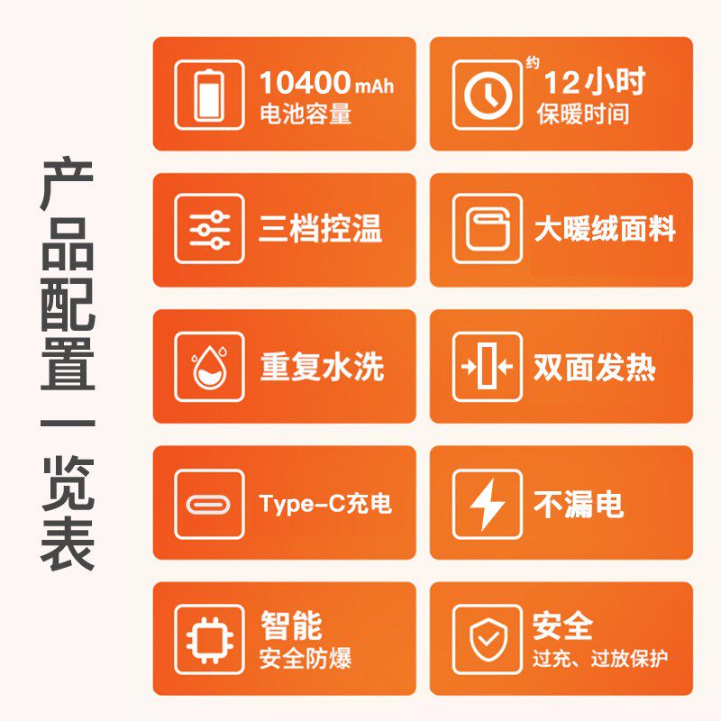 新款电加热手套冬季usb电热充电式发热冬天骑行电动摩托车暖手男