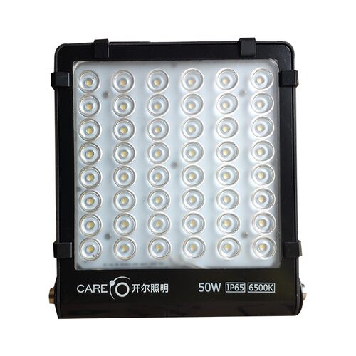 开尔照明30W白光LED投光灯50W户外防雨水20W广告黄暖100W工地6500