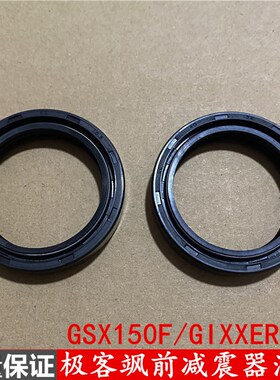 适用轻骑铃木极客飒GIXXER155NK/GSX150F/N前减震器油封