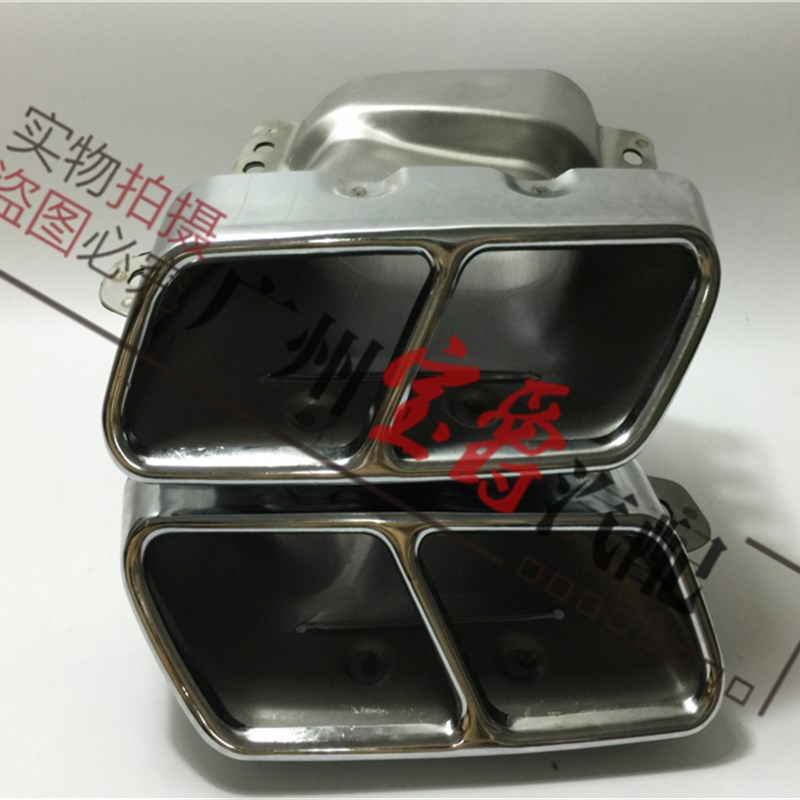 适用W164奔驰W166排气管GL320尾喉GLS320双孔GL400四出GLS450