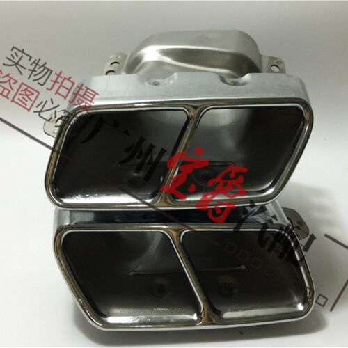 适用W164奔驰W166排气管GL320尾喉GLS320双孔GL400四出GLS450