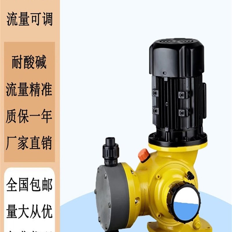 南方赛菲机械隔膜计量泵GM加药泵流量可调节柱塞耐酸硷自动投药泵