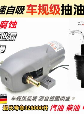 汽车货车电动抽油泵油箱快速吸油抽油器12v24v防爆抽汽油泵柴油泵