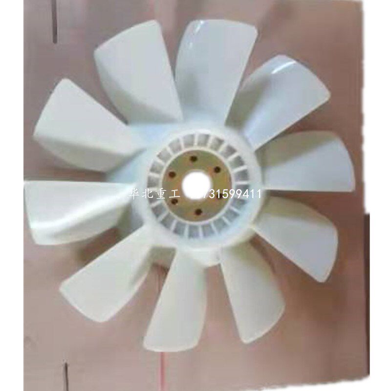 挖掘机配件小松PC60/120-6-7-8/4D102发动机风扇叶6孔10叶 优质