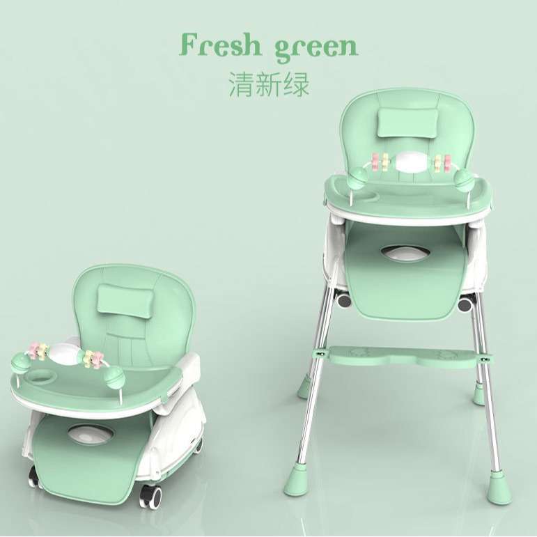 跨境宝宝餐椅婴儿童家用吃饭桌多功能可折叠座椅子小孩bb凳子家具