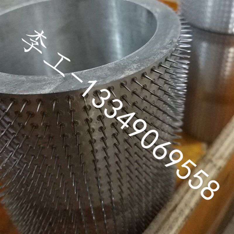 贴标机打孔针棍 橡胶皮革针辊 喷毛机压花针筒 无纺布打孔针滚