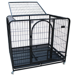 加粗125 L-大型犬M-中型犬金毛拉布拉多德牧阿拉斯加 方管狗笼子