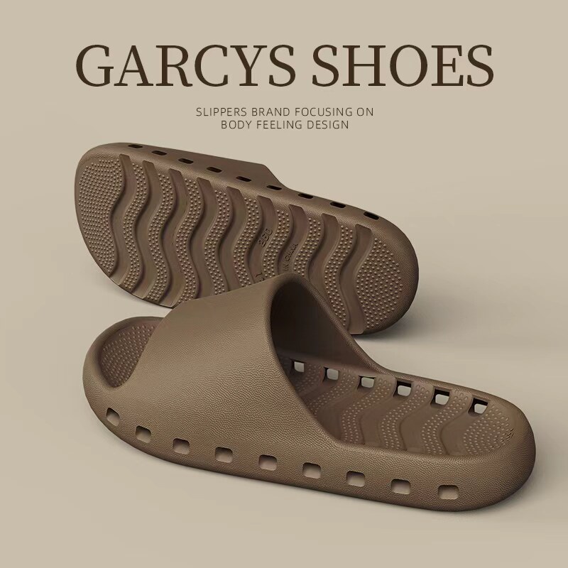 Garcys加厚EVA浴室男士拖鞋
