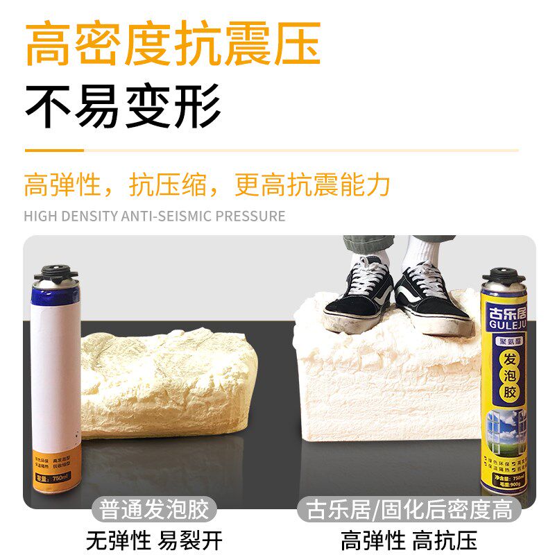 门缝填缝剂发泡胶门m窗墙缝隙填充窗户门框密封泡沫防水补漏发泡